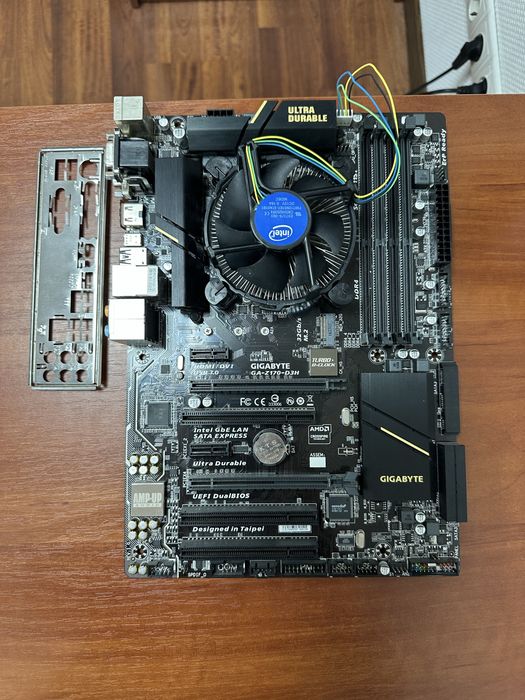 Комплект intel i5 6500 / GA-Z170-D3H / Кулер intel