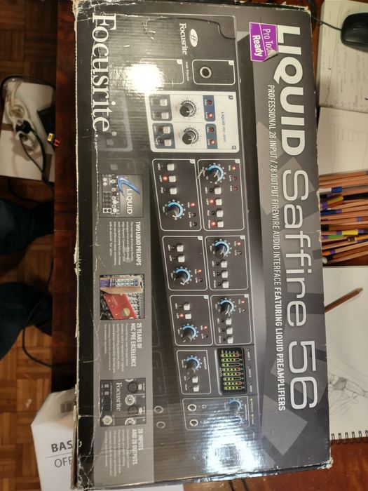 interfejs audio focusrite saffire liquid 56