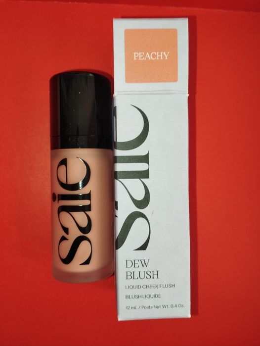 Saie Dew Blush to kremowy róż do policzków saie nowy peach 12 ml
