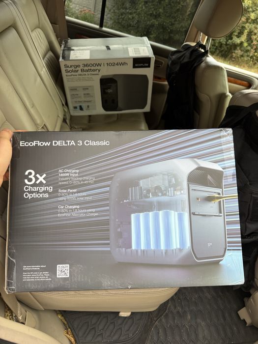 EcoFlow DELTA 3 classic 1024Wh 1800W | EU | Нові