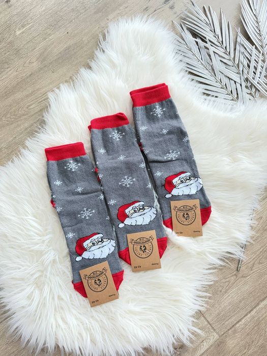 Новорічні Шкарпетки махрові