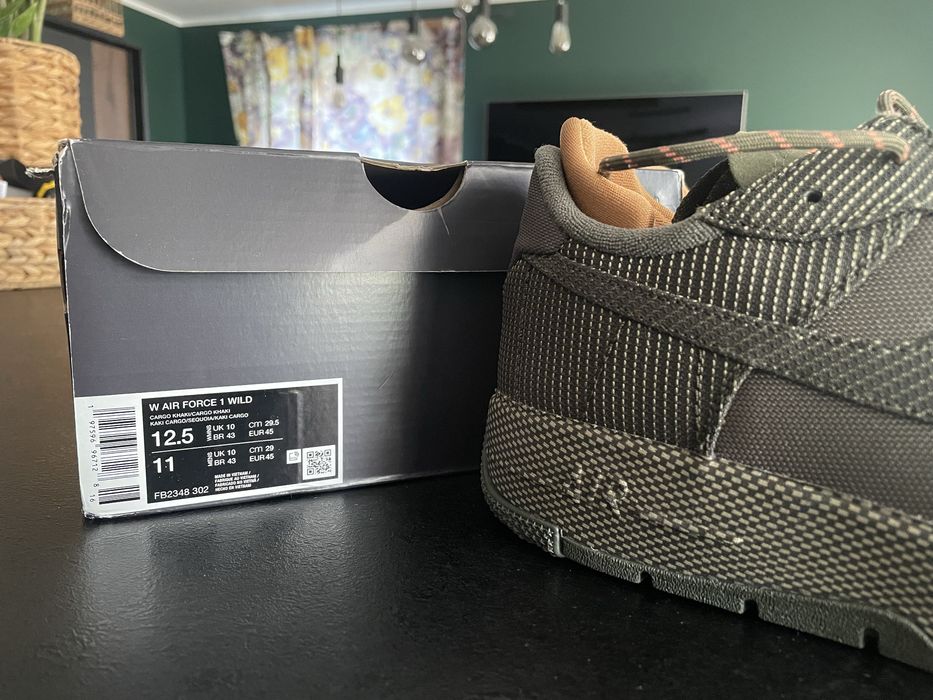 Buty męskie Nike Air Force 1 Wild rozm. 45 nowe khaki