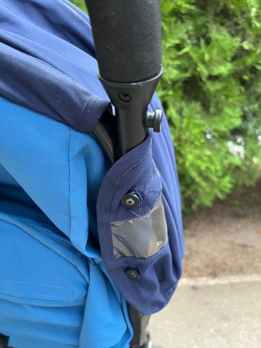 Візочок коляска Qbit + , синя