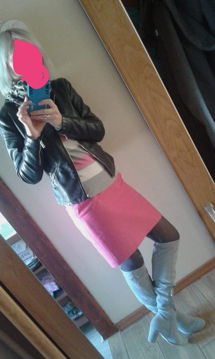 Kozaki szare Lasocki CCC skóra zamsz 37