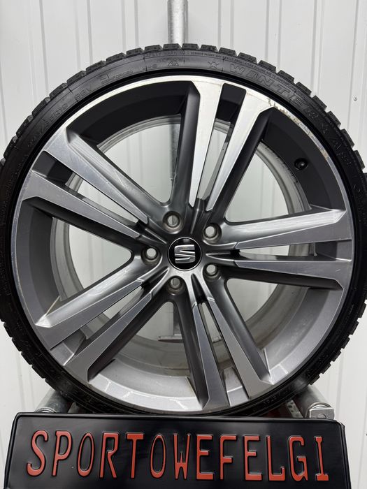 Alufelgi KOMPLET 19 cali 5x112 SEAT AUDI VW Skoda Mercedes Golf ZIMOWE