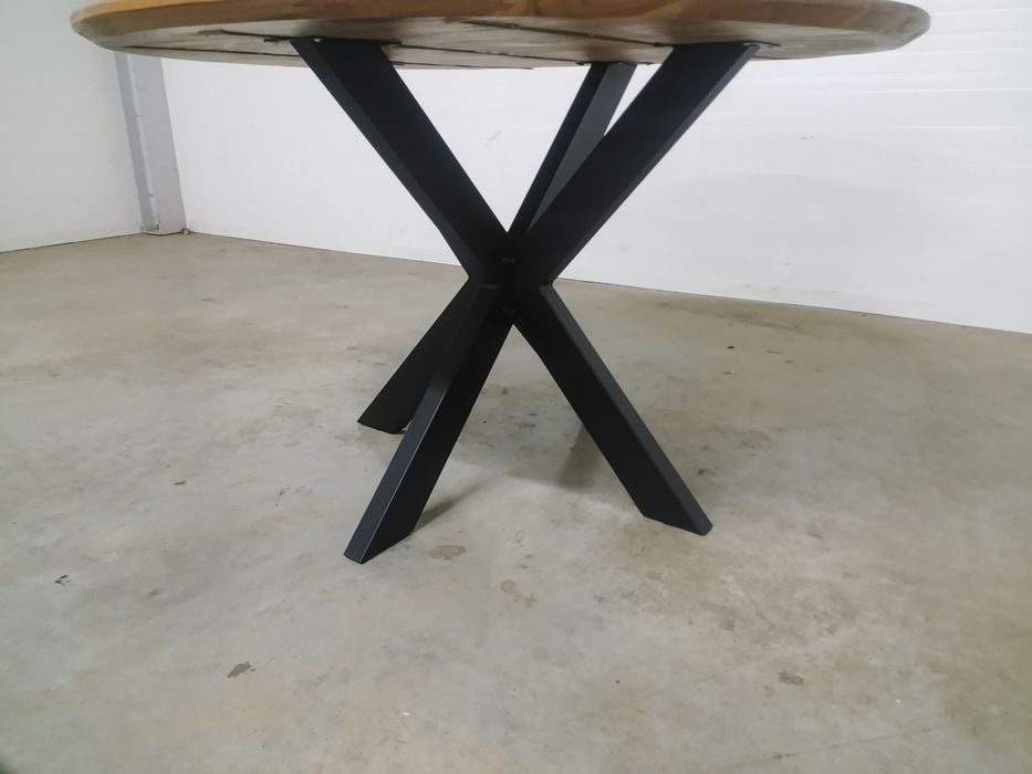 Stolik okrągly 120cm nogi matrix nowy