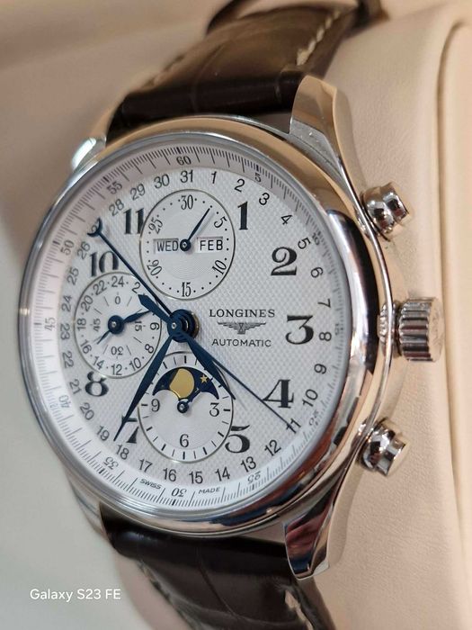 Longines Master Collection Chronograph full set Ref : L2.7734783  JUBITOM