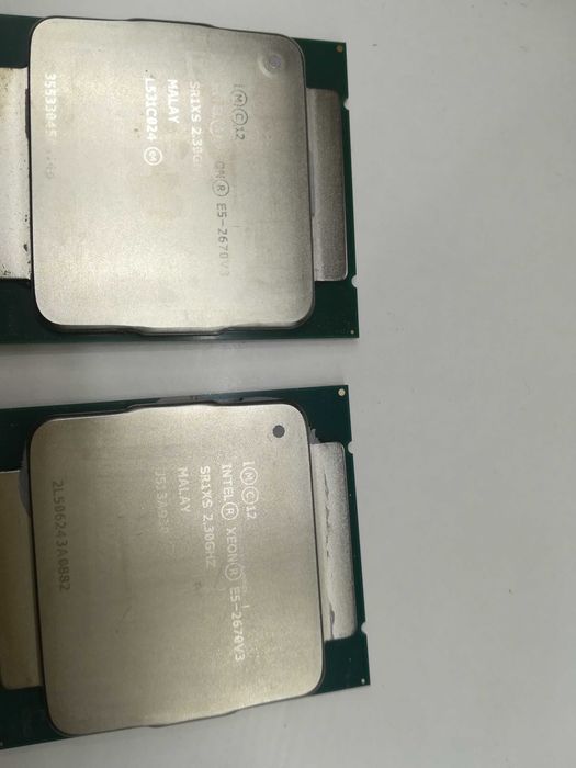 4 проца 12-ядер Процесор Intel Xeon E5-2680 v3 Socket 2011