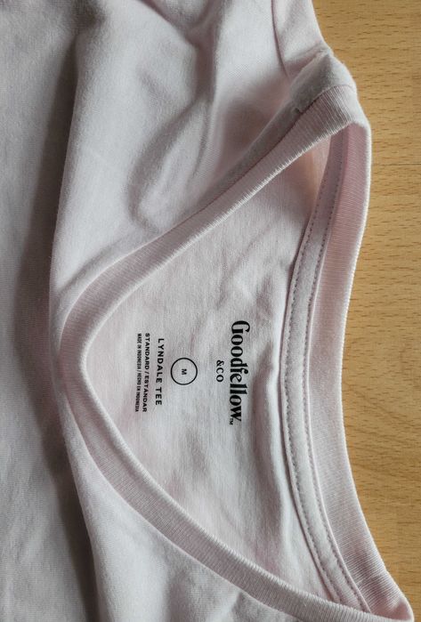 T-shirt Goodfellow jasno/pudrowy róż