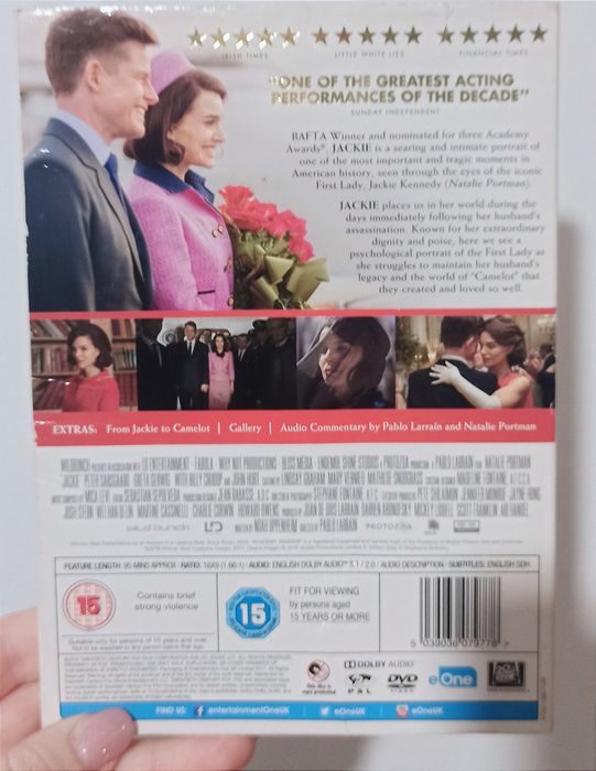 Колекційний DVD "Jackie", фільм про Джекі Кенеді