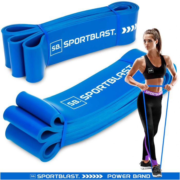 Guma do ćwiczeń mocna oporowa taśma treningowa opór 36-45kg BDG