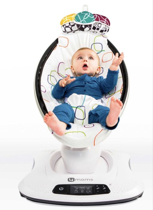Заколисуючий центр 4MOMS mamaRoo 4.0 Plush