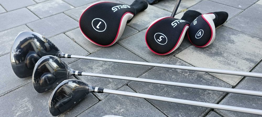 STRATA zestaw golfowy komplet do golfa kije + torba męski