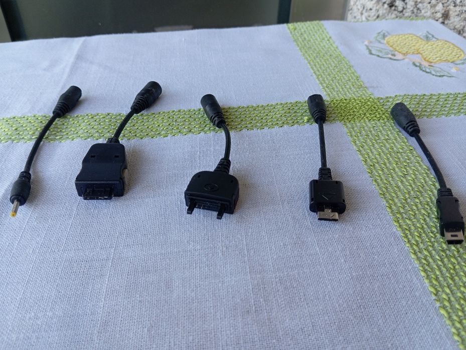 Carregadores antigos para todos tlm quar novos, quer antigos