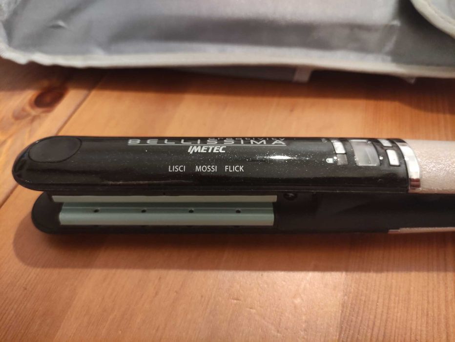 Modelador de cabelo multifunções alisador + modelador de caracóis