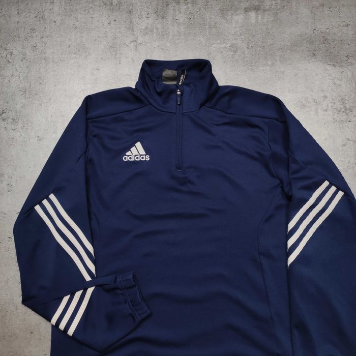 MĘSKA Bluza Sportowa Thermal Adidas Trening Suwak ClimaCool Active
