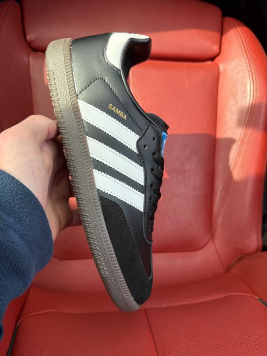 (ОПЛАТА ПІСЛЯ ОГЛЯДУ)Adidas Samba Black White Найк Самба Чорно-білі