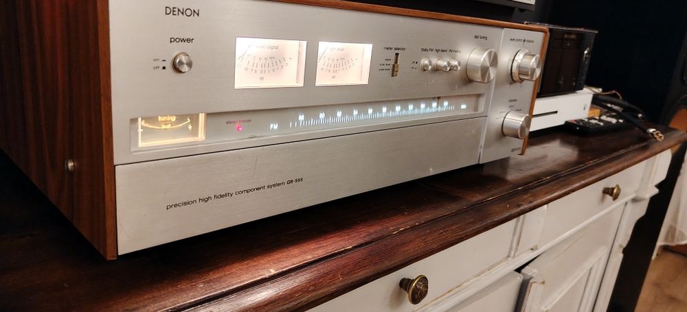 Amplituner DENON GR-555. Vintage