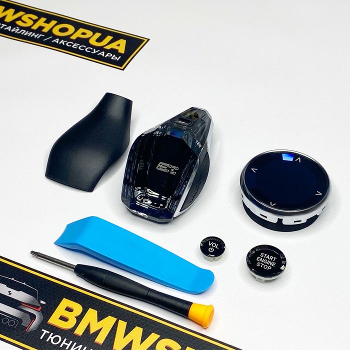 Кришталевий комплект 3,4-серии BMW G20/21/22/23/26 Хрусталь АКПП ручка