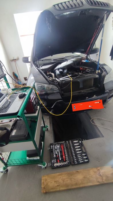 Комплексна діагностика двигуна. Осцилограф. Димогенератор. Мотор-тесте