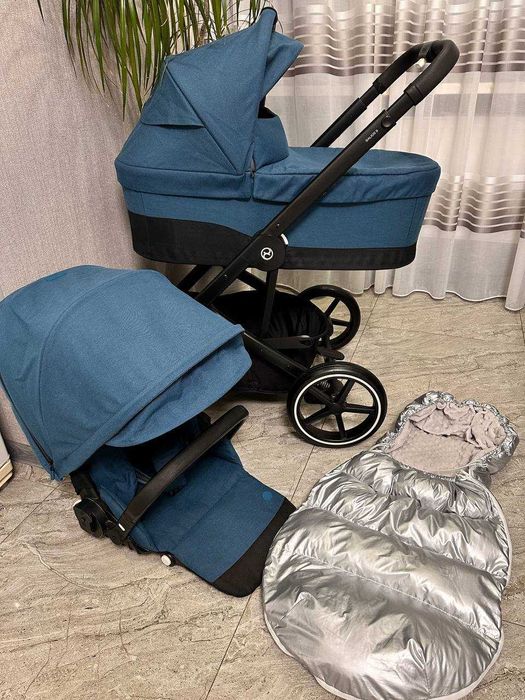 Коляска 2 в 1 Cybex Balios S Lux 2023р. ЧУДОВЫЙ Стан!!!