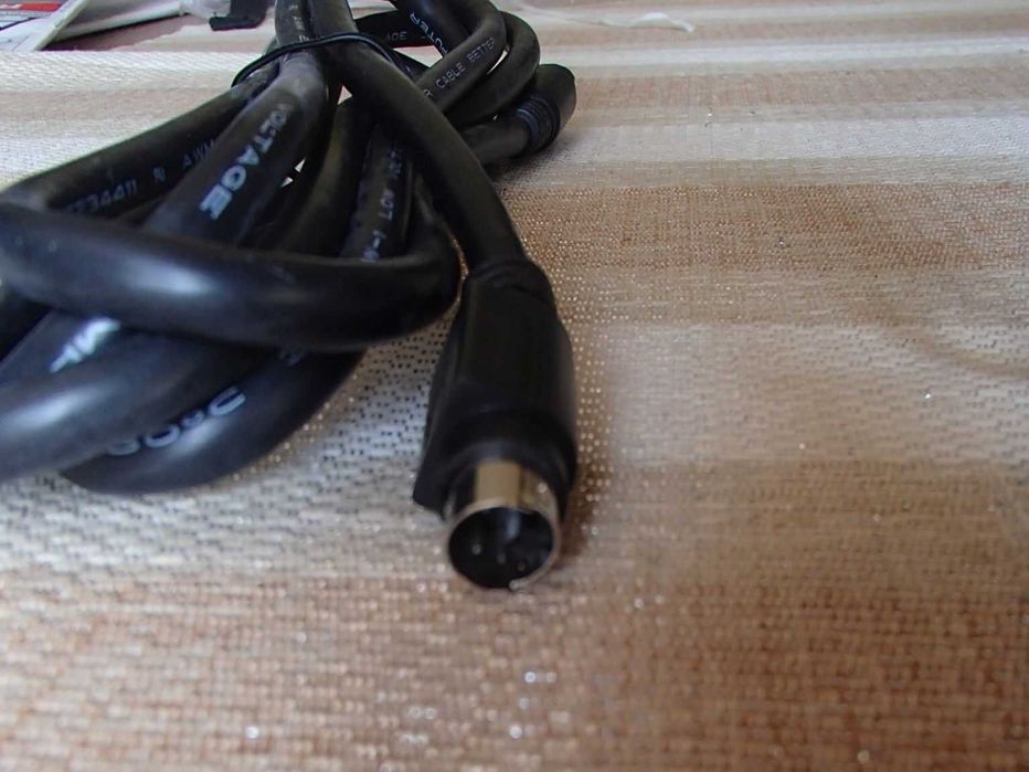 Przewód S-VIDEO na SVIDEO 1,5 m i 1,9m, męski mini-DIN 4pin Nowe