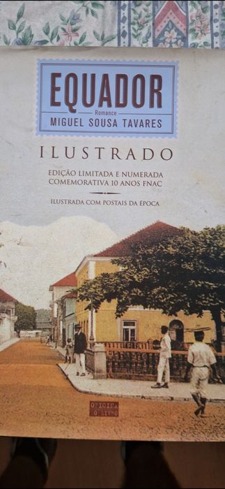 "equador" miguel sousa tavares edição limitada e numérica