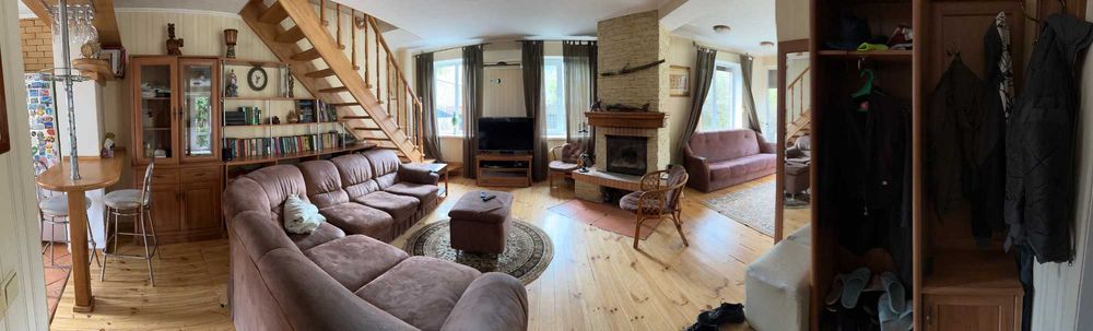 Будинок 180м, баня31м, 2 басейни,12соток, Переяслав, берег Дніпра, ліс