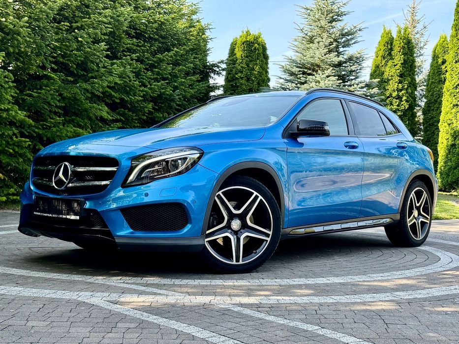 Mercedes-Benz GLA NIEPOWTARZALNY EGZEMPLARZ kamera skóry LED harman kardon AMG line