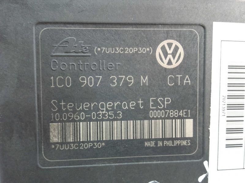 Centralina ABS VOLKSWAGEN New Beetle (9C1, 1C1)