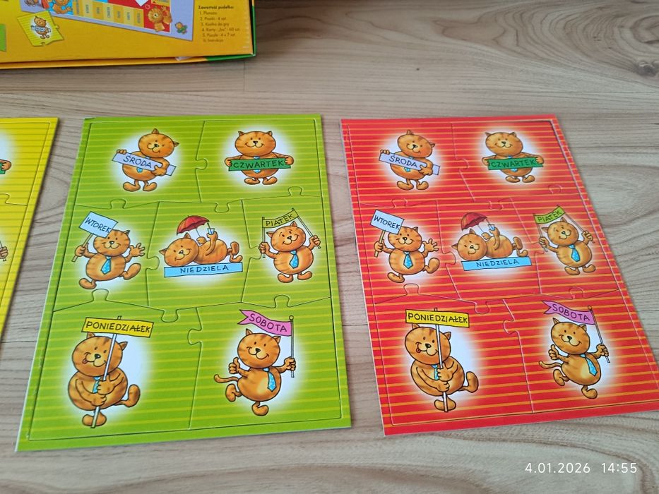 Gra edukacyjna Dni tygodnia od firmy Aleksander
