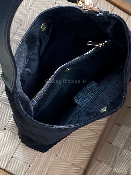 Італійська замшева сумка хобо мішечок. Замшевая сумка мешок итальянска