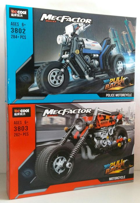 Распродажа Конструктор TECHNIC Decool 3802-03 "Крутой мотоцикл байк".