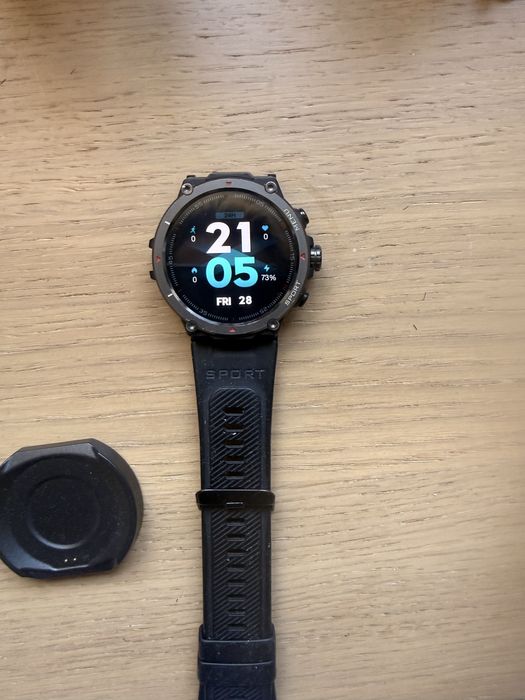 Zeblaze Stratos 2 GPS Preto Meteorito Smartwatch