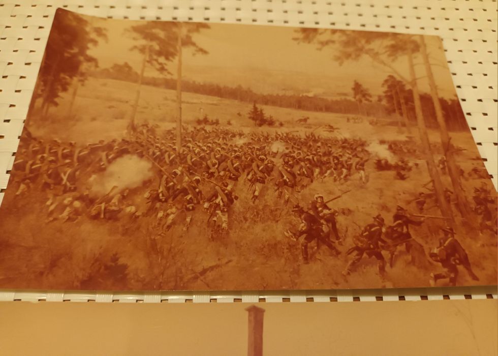 Pocztówki Panorama Racławicka 3 szt  1985