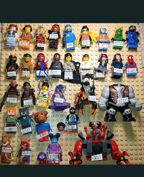 Lego mini figs лего минифигурки
