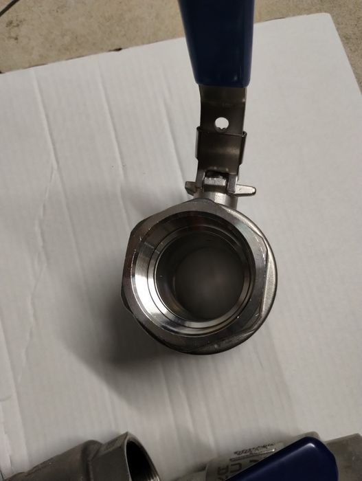 Zawory kulowe 2" inox316