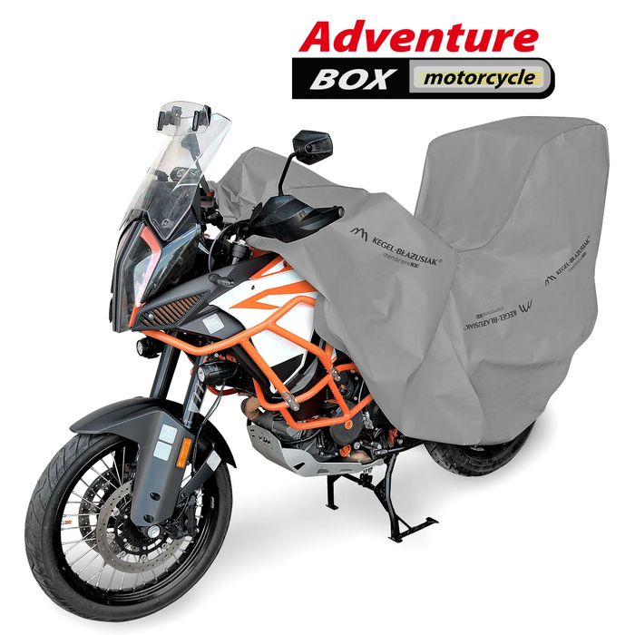 Pokrowiec Motocyklowy Adventure Box | Plandeka Ochronna | 215-245cm