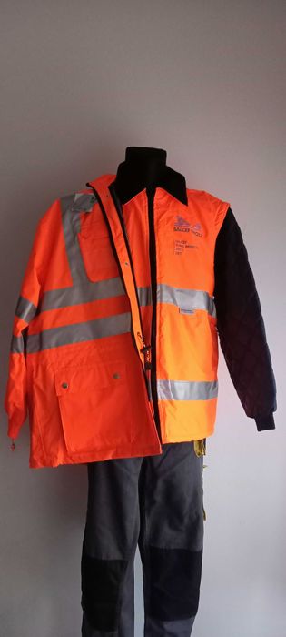 Kurtka męska robocza odblaskowa zimowa 3w1  roz.xxl Scotchlite Logica