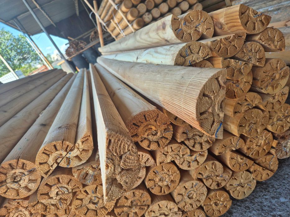 Palisada toczona Bale Kołki fi5 / fi6 / fi8/ fi10/ fi12 / fi14 / fi16