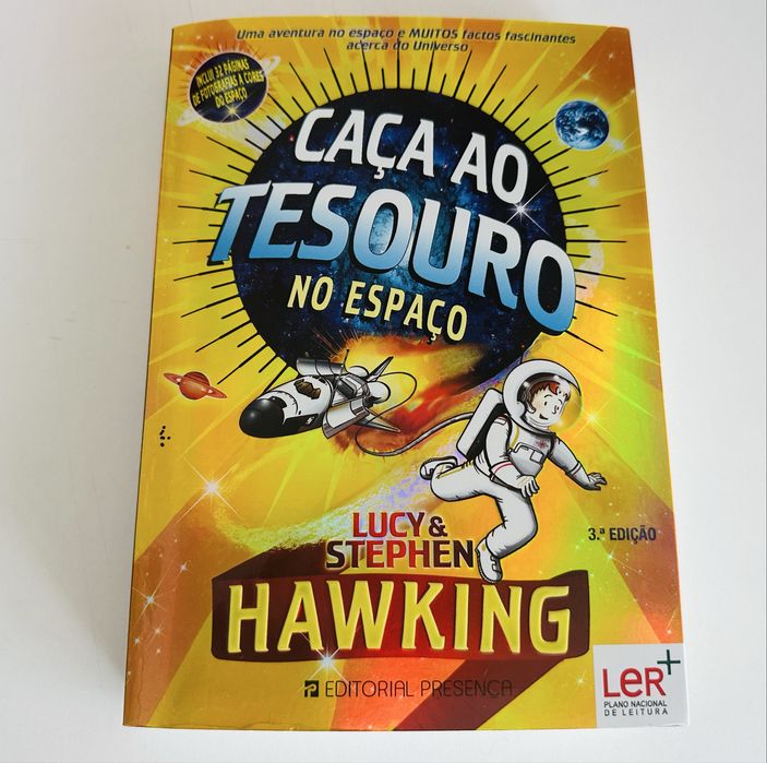 Livro Caça ao Tesouro no Espaço (com envio)