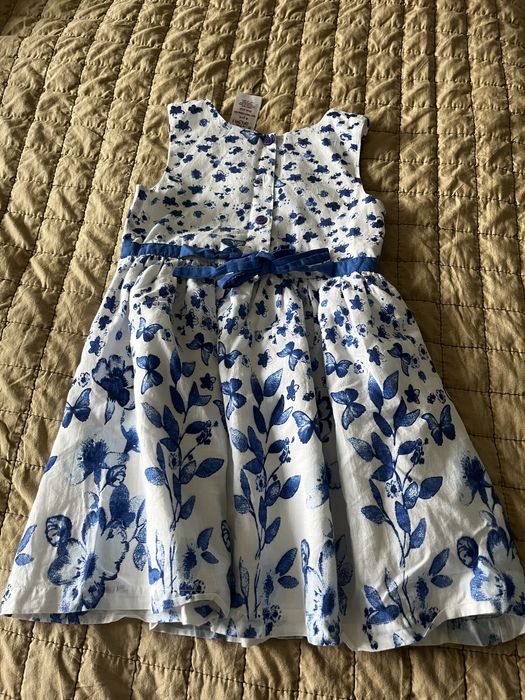 Sukienka letnia 104 w kwiaty