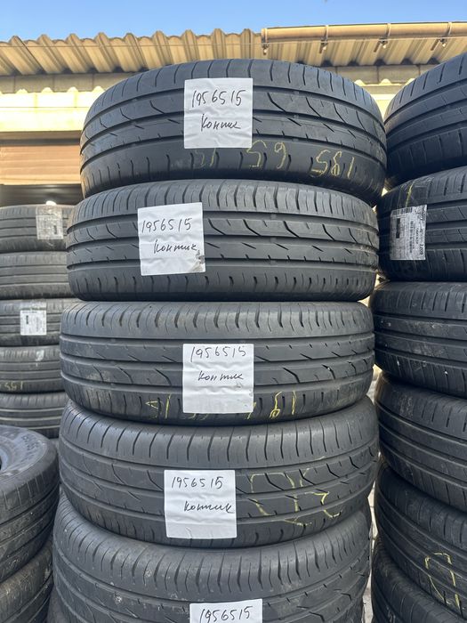 195/65/15 шины лето Continental Hankook отличные