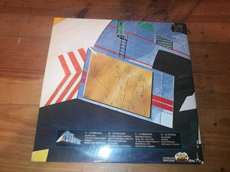 Roland Vicent Et Jean-Pierre Lang (Prog-Rock)  - Athon 2xLP
