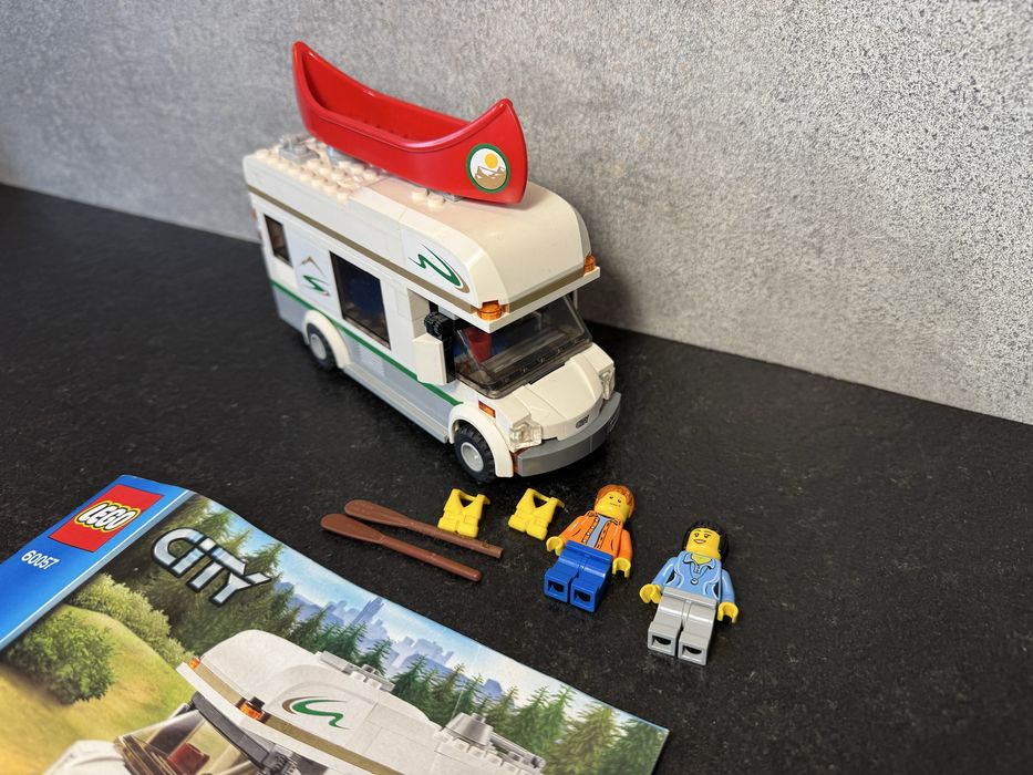 LEGO 60057 Camper Van City klocki zestaw figurki