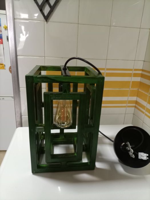 Candeeiro novo artesanal de pendurar