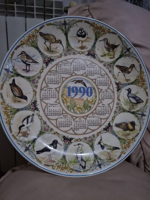 Talerz KALENDARZ Wedgwood