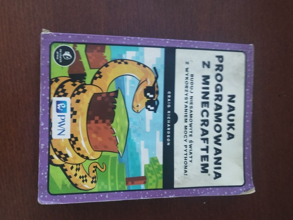 Książka programowanie z Minecraft