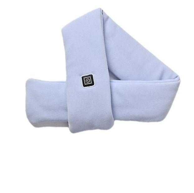 Podgrzewany szalik, niebieski, USB 3 temperatury 80 cm szalik grzewczy