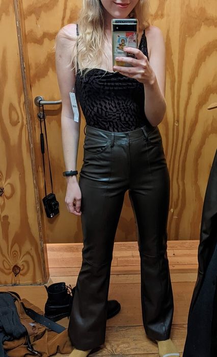 Штани з еко-шкіри Urban Outfitters